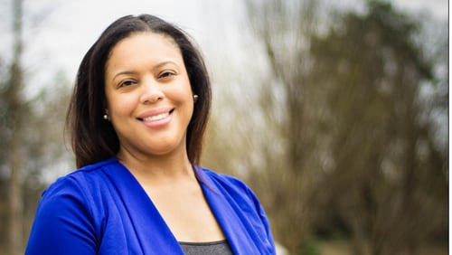 Charisse Davis pulled off a come-from-behind victory in a Cobb school board race.