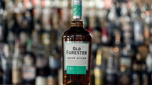 Old Forester's ready-to-drink mint julep is perfect to sip during this year's Kentucky Derby. Courtesy of Old Forester