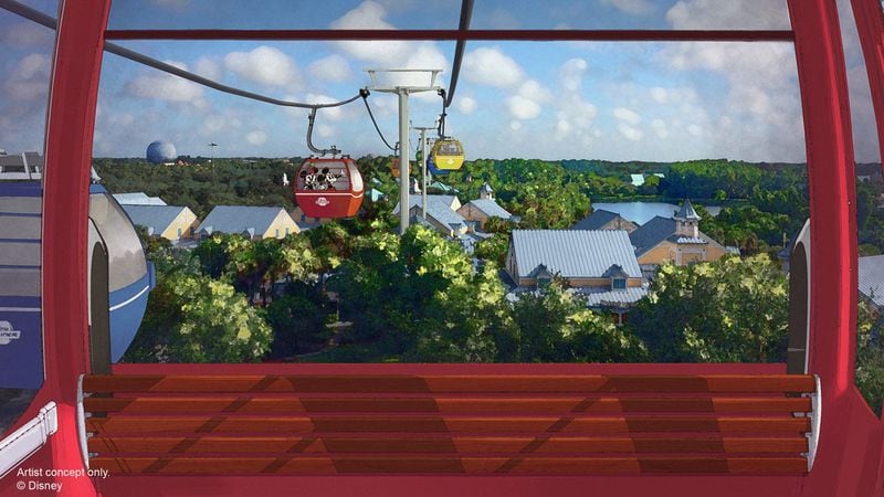 A whole new transportation system called Disney Skyliner will give guests a birds-eye view of Walt Disney World Resort.