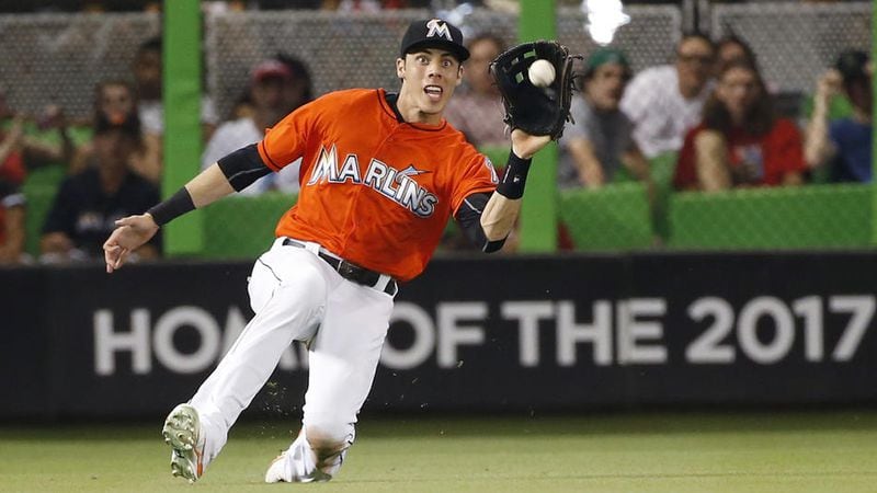  Christian Yelich has a Gold Glove award and a Silver Slugger award on his resume and comes with up to five years of control on an affordable contract for any team that gets him. (AP file photo)