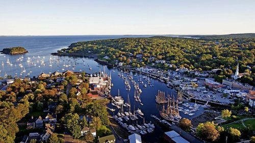 Camden is a working harbor with fishing and lobstering boats traveling in and out of Penobscot Bay each day. The town is home to numerous schooners and tall ships that offer daily sailing tours and excursions along one of Maine’s most scenic coasts. CONTRIBUTED BY ALISON LANGLEY