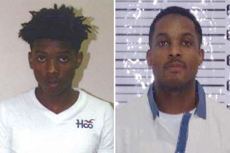 Growing up — and dying — behind bars: Jermontae Moss, one of Georgia’s 31 post-Miller juvenile lifers. On the left is Moss, at 17 years old in 2011, the night he got arrested for murder in Houston County. On right is the most recent undated photo on the Georgia Department of Corrections website.