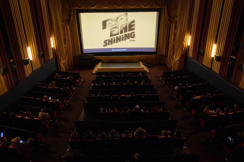 The Plaza's main theater seats 350, and he's adding two 50-seat screening rooms in what was once the balcony. Ben Gray for the Atlanta Journal-Constitution