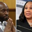 The personal relationship between Fulton County DA Fani Willis, right, and special prosecutor Nathan Wade, left,has come under scrutiny during the Georgia election interference case. (Alyssa Pointer & John Bazemore/AP)
