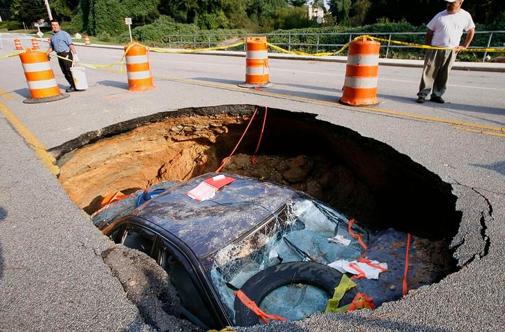 Some of metro Atlanta's biggest sinkholes