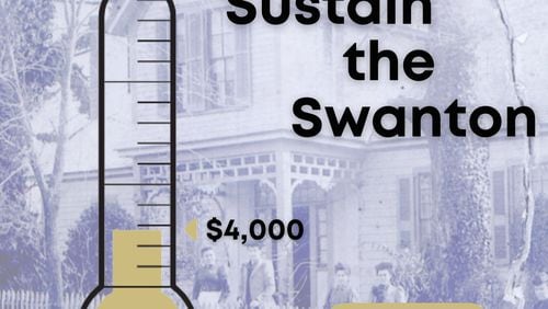 By donating to "Sustain the Swanton," DeKalb's oldest home can be restored after a large tree fell on it in January. (Courtesy of DeKalb History Center)