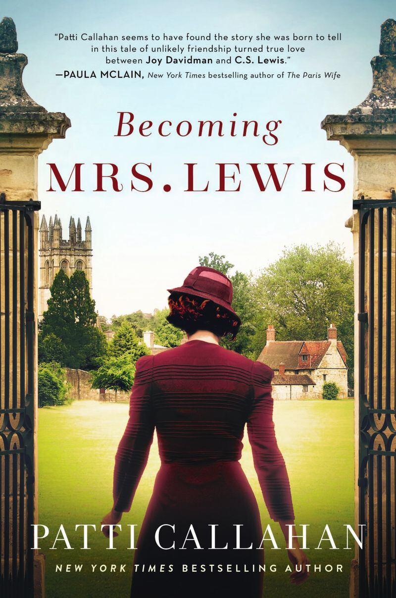 “Becoming Mrs. Lewis” by Patti Callahan. CONTRIBUTED BY HARPERCOLLINS