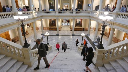 Lawmakers will return to Georgia's Capitol on Wednesday to begin a special session on redistricting and other matters. (Hyosub Shin / Hyosub.Shin@ajc.com)