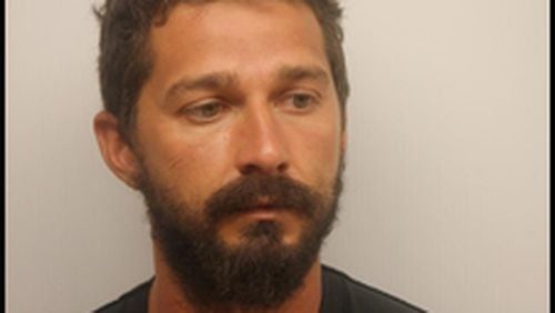 Shia LaBeouf after his arrest in Savannah. Mugshot courtesy of the Chatham County Sheriff’s Office.