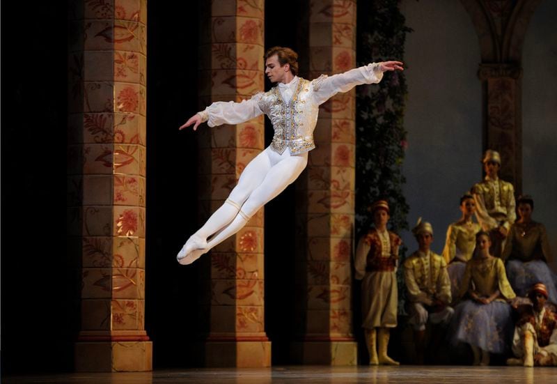 Atlanta Ballet Artistic Director Gennadi Nedvigin performing the lead role of Franz in the San Francisco Ballet’s production of “Coppélia.” Nedvigin is adding this George Balanchine's version to Atlanta Ballet’s repertoire for performances in March 2025.