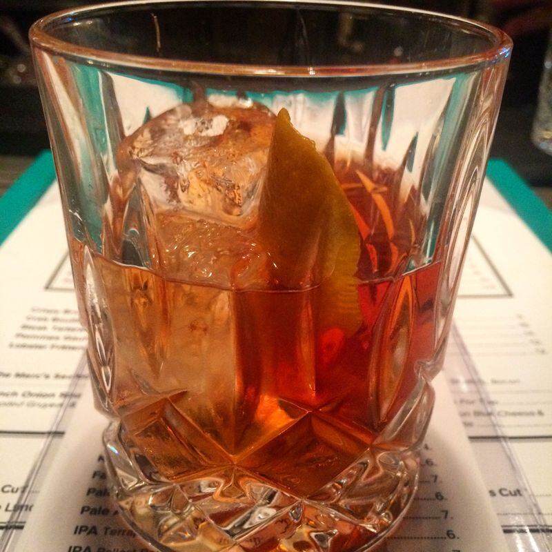 The Trumans would definitely find the old fashioned on draft at the Pinewood in Decatur one of the booziest and best in town-