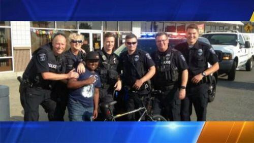 A police department in Washington state was able to help the 11-year-old victim of a bike theft over the weekend, buying the young boy a brand-new bike.