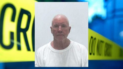 Claud "Tex" McIver's latest mugshot shows he has had his head shaved since arriving at Jackson state prison (Department of Corrections)