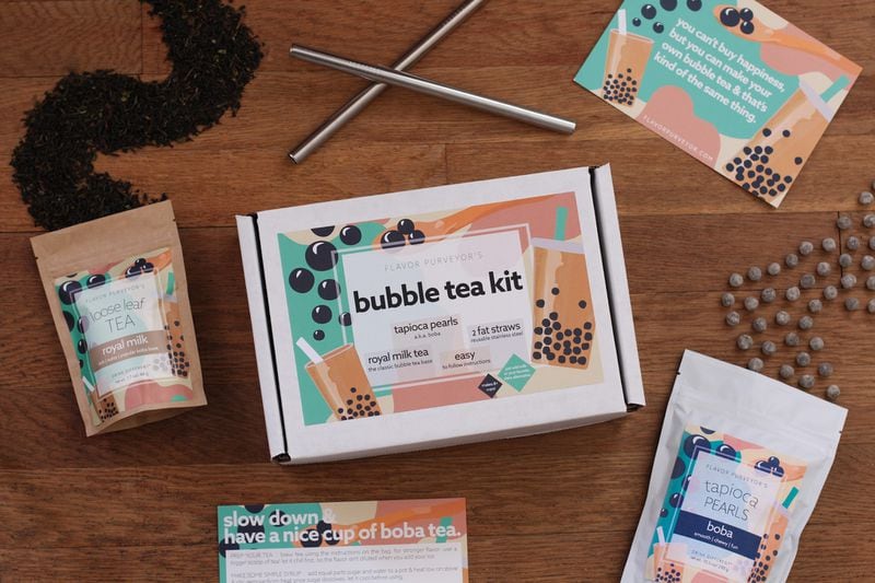 Bubble tea kit from Flavor Purveyor