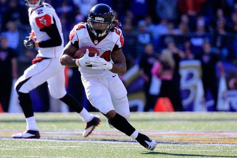 Falcons running back Devonta Freeman is determined to land the starting spot on the offense.