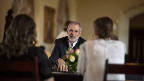 Berry College President Steve Briggs will retire at the end of the 2024-2025 school year.  (Courtesy of Brant Sanderlin / Berry College)