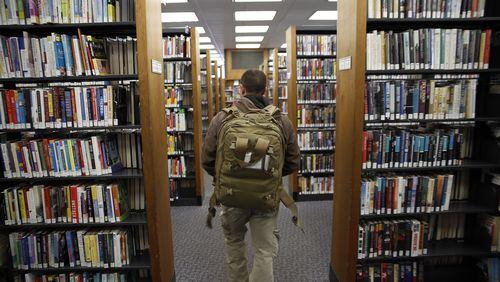 Libraries are essential to communities. AP Photo.