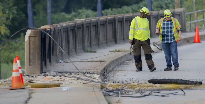 The Cheshire Bridge fire was fueled by a break in a gas line Aug. 4 and took about 24 hours to extinguish. 