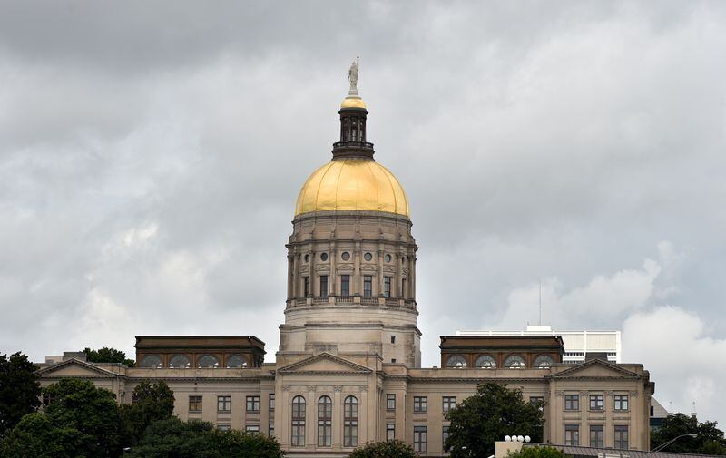Georgia State Capitol BRANT SANDERLIN/BSANDERLIN@AJC.COM