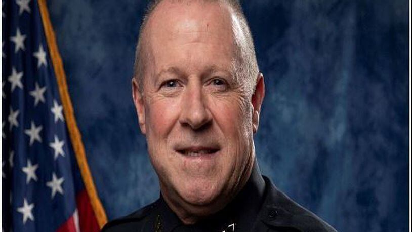 Continuing his 32 years of service through the Marietta Police Department, Marty Ferrell was promoted recently from interim police chief to police chief. (Courtesy of Marietta)