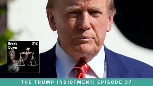 Do former President Donald Trump's immunity claims have any merit? Who will replace former special prosecutor Nathan Wade? The latest episode of the AJC's 'Breakdown' podcast answers listeners' questions. (Wilfredo Lee/AP)