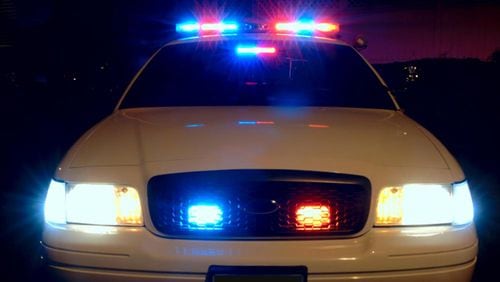 Three men robbed a UPS driver on Monday, Atlanta police said.