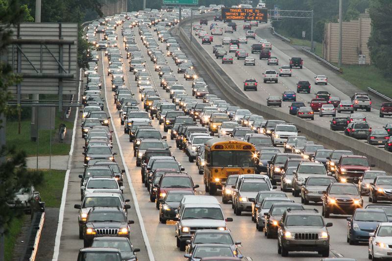 Thanks to our road rage-inducing traffic, Georgia now has laws on the books targeting people who go too fast and too slow. A few years after passing the so-called superspeeder law assessing extra fines on motorists caught going 85 mph or more on most Georgia passed a slowpoke bill that can mean a fine for drivers who lollygag in the left hand lane. Next, they should aim at "idiots." JOHN SPINK / JSPINK@AJC.COM JOHN SPINK / JSPINK@AJC.COM