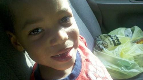 Kentae Williams, shown in this undated photo,  was allegedly drowned by his father in their Decatur apartment. Photo: WSB-TV