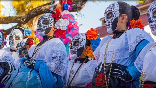 Roswell recently accepted $15,600 to support the city's Dia de Muertos, or Day of the Dead, event on Saturday, Oct. 29. COURTESY CITY OF ROSWELL
