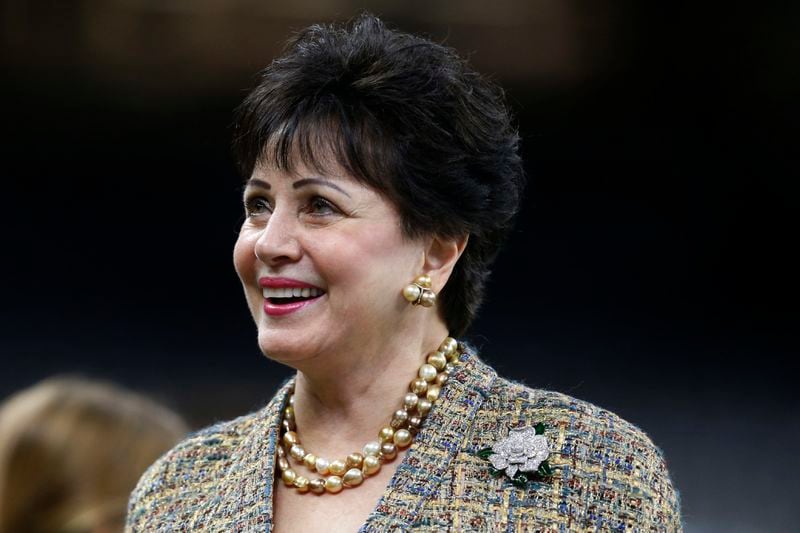 New Orleans Saints owner Gayle Benson is close friends with the local archbishop.