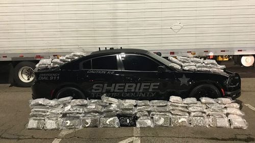 Troup County deputies discovered more than $1 million in marijuana during a traffic stop on I-85.