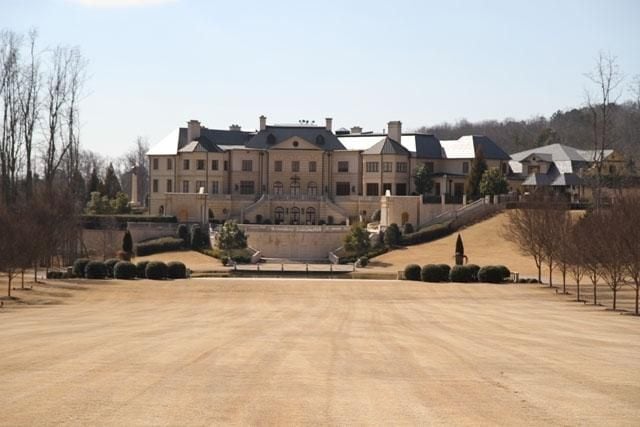 Le Reve is a 47,000-square foot home in Forsyth County. The estate is a couple miles off Georgia 400 near the intersection of Highway 20.