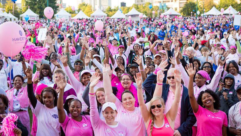 Join us this Saturday, October 22 at Hemming Plaza for Making Strides Against Breast Cancer!