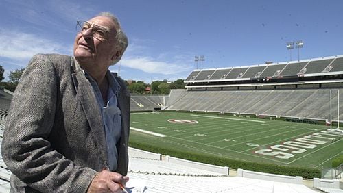 Legendary writer Furman Bisher caught the University of Georgia's football team succumbing to Georgia Tech 7-0 in 1950, then took in every rematch for decades until 2007. Bisher died March 18.