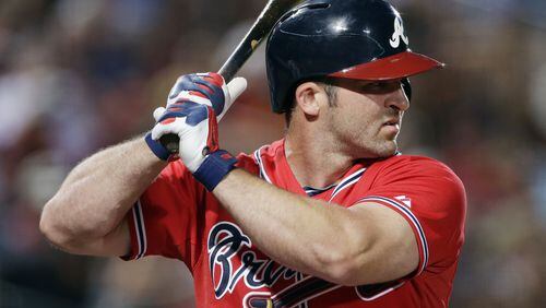Braves second baseman Dan Uggla has experienced vision problems at the plate.