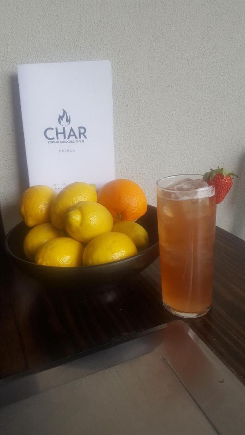 The Super Junior from Char Korean has a topper of spicy ginger beer. CONTRIBUTED BY RICHARD TANG