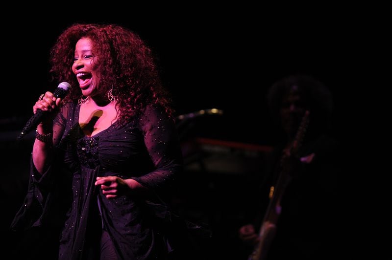 Chaka Khan didn't play a lengthy show, but she squeezed in many hits. (Armani Martin/AJC)