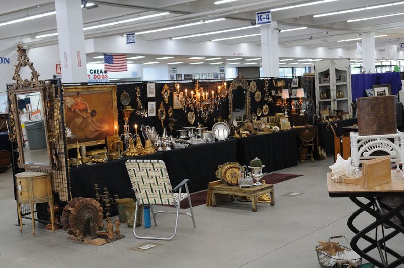 Jewelry, art and antiques are among the items for sell at Scott Antique Markets on Jonesboro Road in Atlanta.
(Courtesy of Doug Smith Photography)