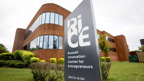 The Russell Innovation Center for Entrepreneurs is seen on Tuesday, August 29, 2023.
Miguel Martinez /miguel.martinezjimenez@ajc.com