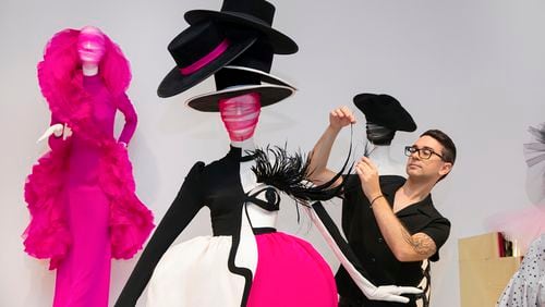 SCAD Savannah – Fall 2021 – Christian Siriano – "People Are People" – Behind the Scenes Installation – SCAD Museum of Art, Gallery 108 – Photography Courtesy of SCAD