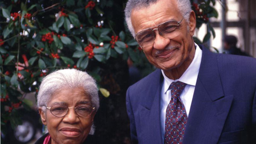 For 58 years, C.T. Vivian was devoted to his wife, Octavia, who died in 2011. Family Photo