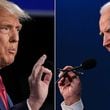 This combination of pictures shows former US President Donald Trump (L) and US President Joe Biden. (Brendan Smialowski and Jim Watson/AFP via Getty Images/TNS)