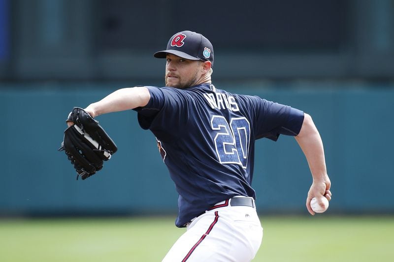 Bud Norris, after mixed results in spring training, makes his Braves regular-season debut Wednesday vs. the Nationals. (Curtis Compton/AJC photo)