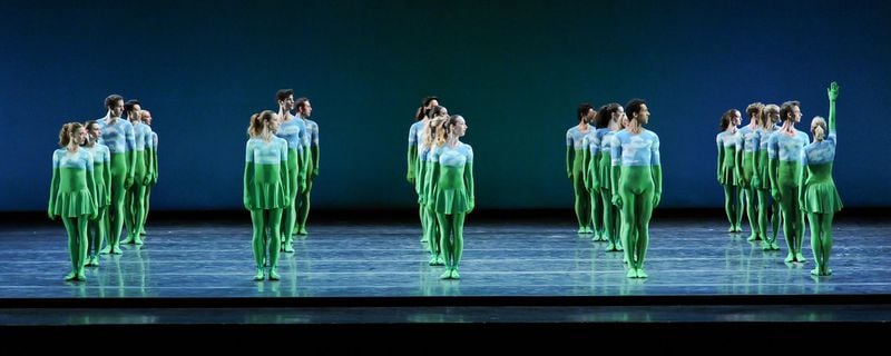 Mark Morris’ “Sandpaper Ballet,” shown here in a Pittsburgh Ballet production, will receive its Atlanta Ballet premiere next March. CONTRIBUTED BY RICH SOFRANKO