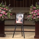 More than 500 people attended a celebration of life Friday for Amy St. Pierre, killed May 3 in a shooting at a Midtown medical office. St. Pierre, 38, once danced ballet on the concert hall stage at Emory University where her memorial was held.