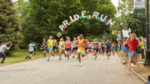 The Atlanta Pride Run has grown from a small event in Grant Park in the ‘90s to a major fundraiser in Piedmont Park. It has raised approximately $300,000 for LGBTQ+ nonprofits since 2018. (Courtesy of Brandon Carter)