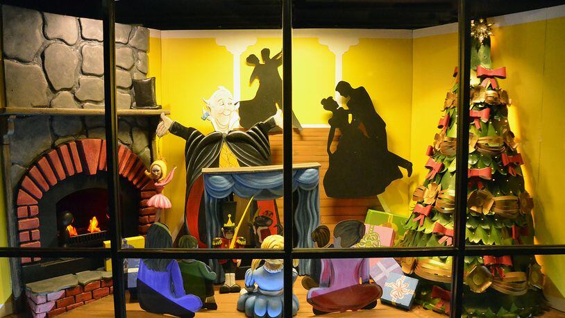 Visiting the Christmas display has already turned into a holiday tradition for many customers. This year’s window features four scenes, beginning with a godfather telling stories to children.CONTRIBUTED