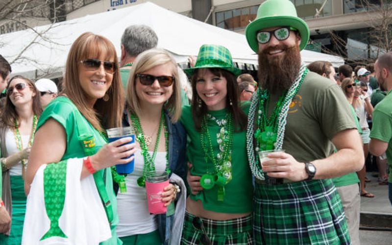 Get your green on at the Fadó Irish Pub block party this Friday.