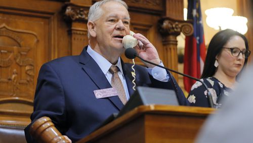 House Speaker David Ralston in a 2018 file. BOB ANDRES /BANDRES@AJC.COM