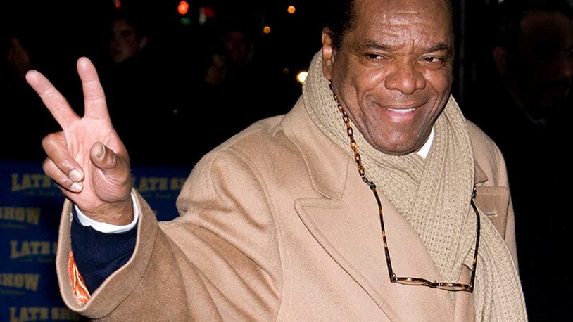 John Witherspoon leaves a taping of "The Late Show with David Letterman" in December 2009 in New York. Witherspoon's manager Alex Goodman confirmed late Tuesday that Witherspoon had died in Los Angeles.